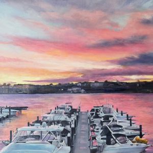 Sunset at the Marina 